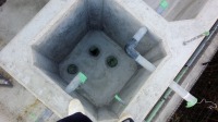 コンクリート水槽　アロワナ,コンクリート水槽　型枠