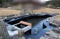 錦鯉　和風池,業者　和風鑑賞池,庭池　FRP防水
